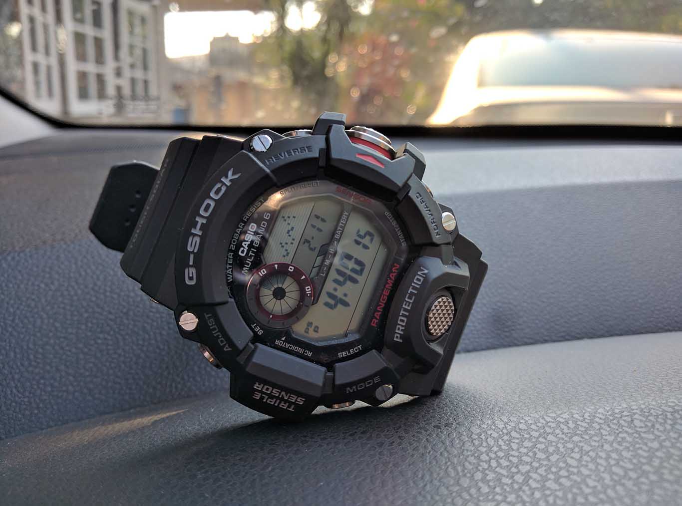 Casio G-Shock GW9400-1DR : Casio Rangeman à¹à¸£à¸·à¸­à¸à¹à¸à¸µà¸¢à¸§à¸à¸à¸à¸£à¸à¸à¸¸à¸à¸à¸§à¸²à¸¡à¸à¹à¸­à¸à¸à¸²à¸£ - ANA-DIGI