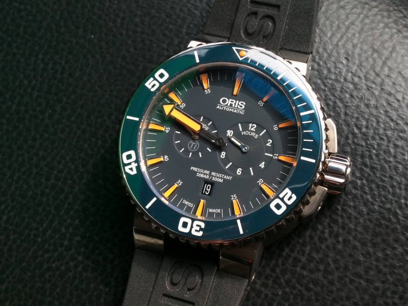 Oris Aquis Tubbataha LE : มีดีที่เข็มแยก