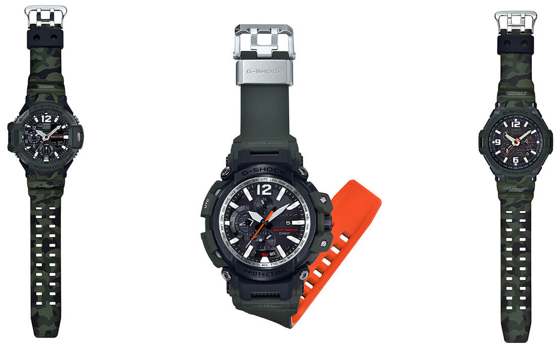 เขียวสะใจกับคอลเล็กชั่นใหม่ G-Shock Gravitymaster