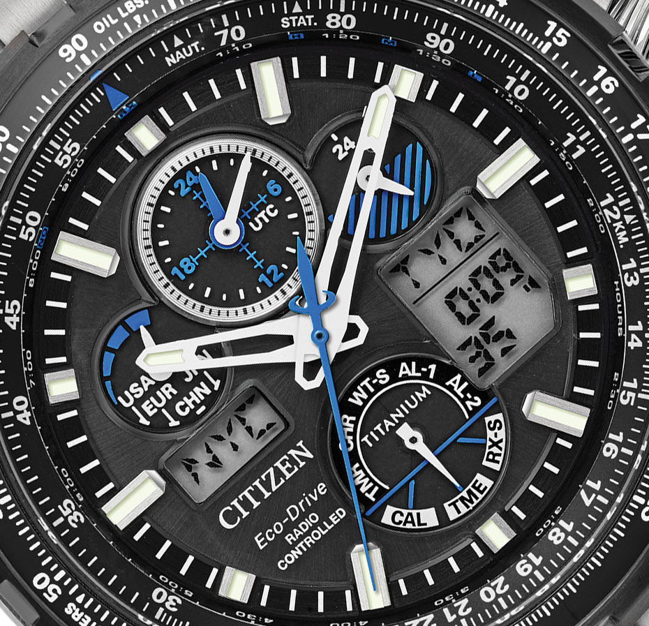 Citizen Promaster Skyhawk A-T : ผลิต 5,000 ตัวเรือนไทเทเนียม