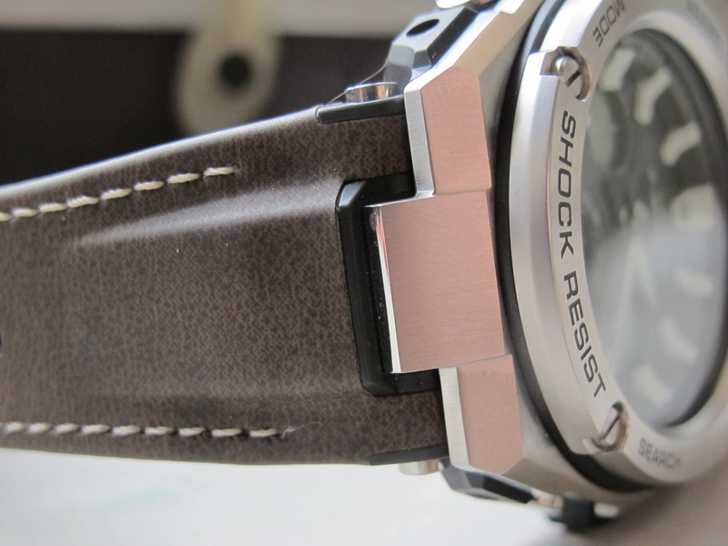 Casio G-Shock GST-S130L-1A : G-Steel เจอสายหนัง