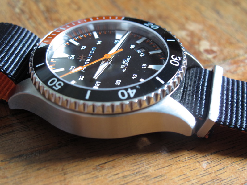 Hamilton Khaki Navy Scuba แบรนด์ดี หน้าตาสวย กลไก 80 ชั่วโมง - ANA-DIGI