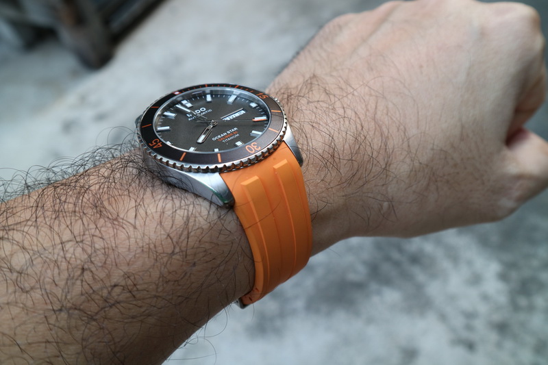 mido ocean star automatic titanium
