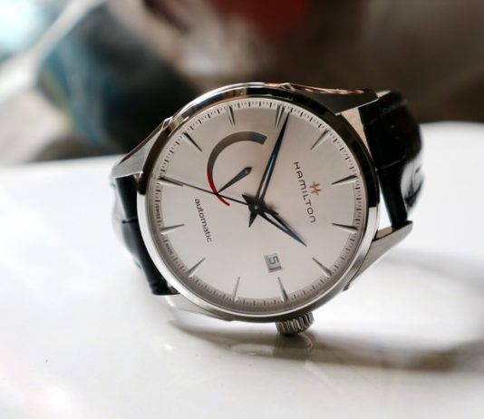Hamilton Jazzmaster Power Reserve เติมสีสันให้นาฬิกาเดรสส์