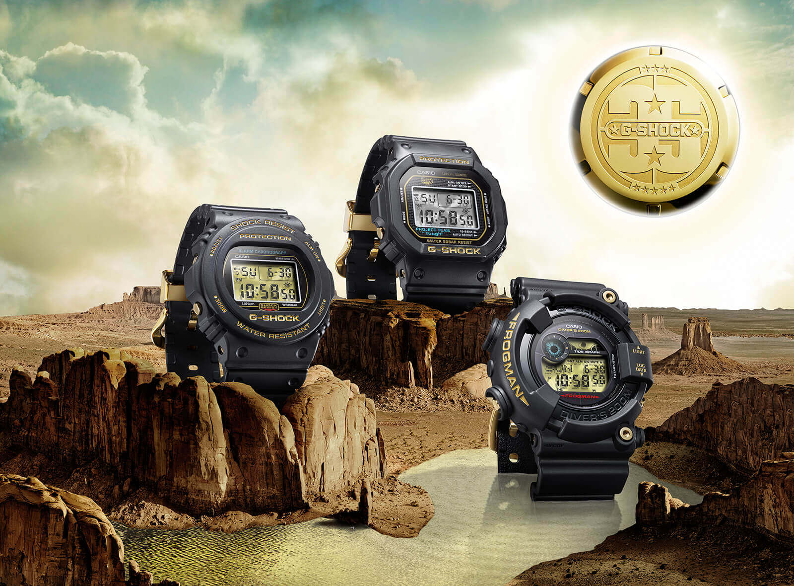 Casio G-Shock Origin Gold Collection Casio G-Shock Origin Gold Collection
