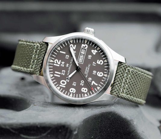 Hamilton Khaki Field Day-Date Camouflage