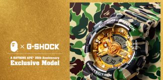 Casio G-Shock x BAPE