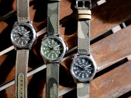 Hamilton Khaki Field Auto Camouflage