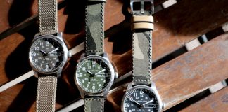 Hamilton Khaki Field Auto Camouflage