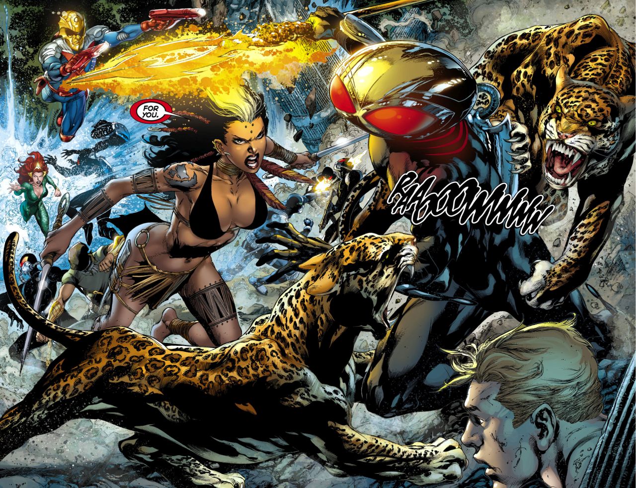 Hamilton ปรากฏตัวใน Aquaman ด้วยรุ่น Khaki Navy Frogman Aquaman