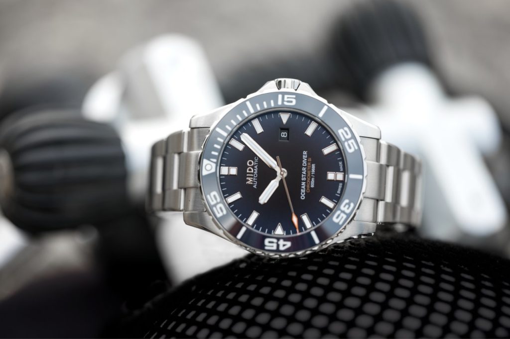 Chronometer and Mido Ocean Star Diver 600M