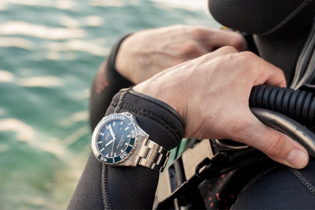 Chronometer and Mido Ocean Star Diver 600M