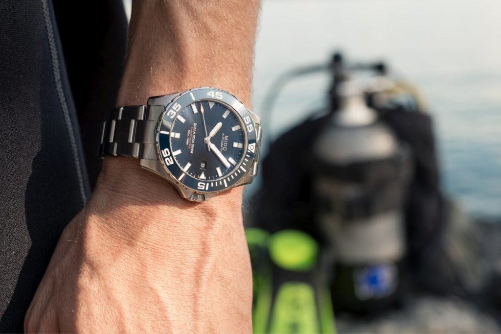 Chronometer and Mido Ocean Star Diver 600M