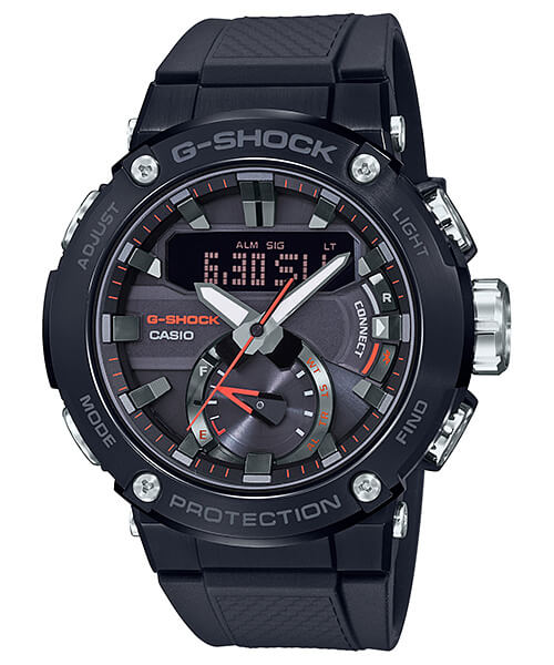 Casio G-Shock G-Steel GST-B200 รุ่นใหม่ตัวเรือนคาร์บอนผสมเหล็ก Casio G-Shock G-Steel GST-B200