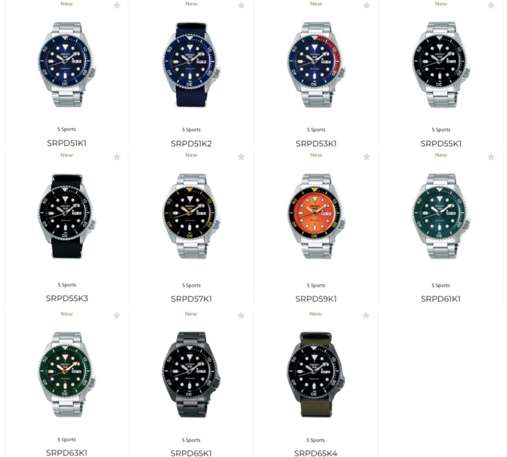 Seiko 5 Sports