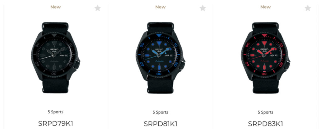 Seiko 5 Sports Seiko 5 Sports