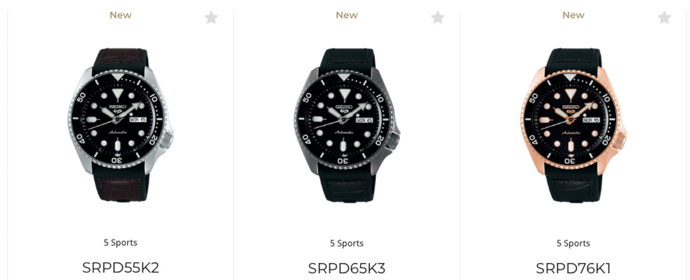 Seiko 5 Sports Seiko 5 Sports