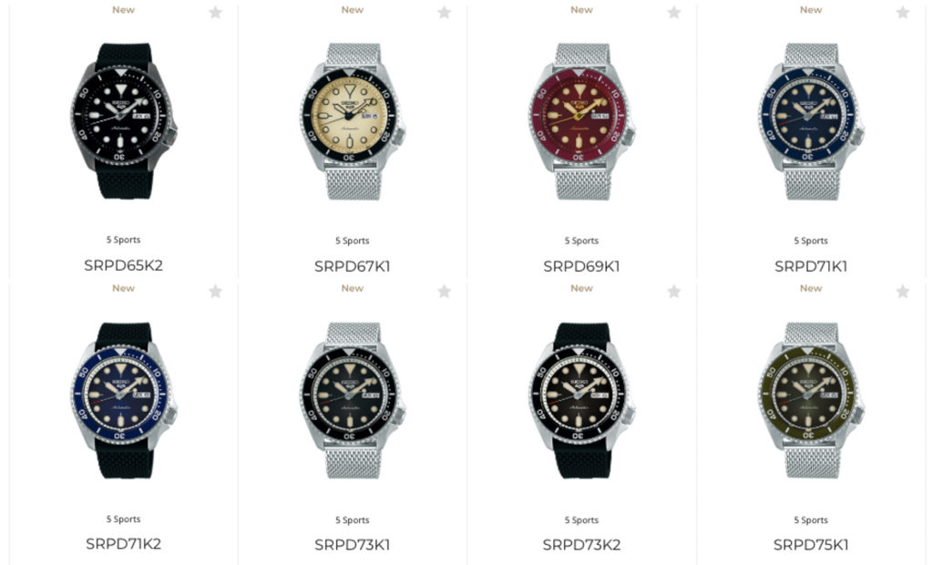 Seiko 5 Sports Seiko 5 Sports