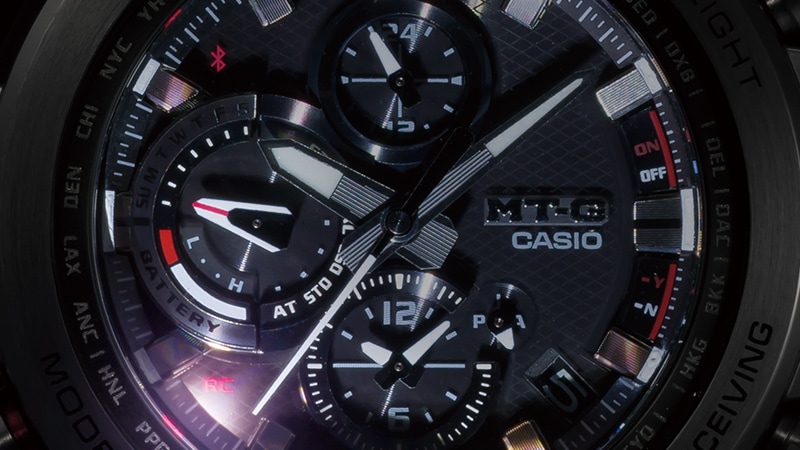 Casio G-Shock MTG-B1000XB เพิ่มรุ่นใหม่ขอบตัวเรือนคาร์บอนไฟเบอร์ Casio G-Shock MTG-B1000XB