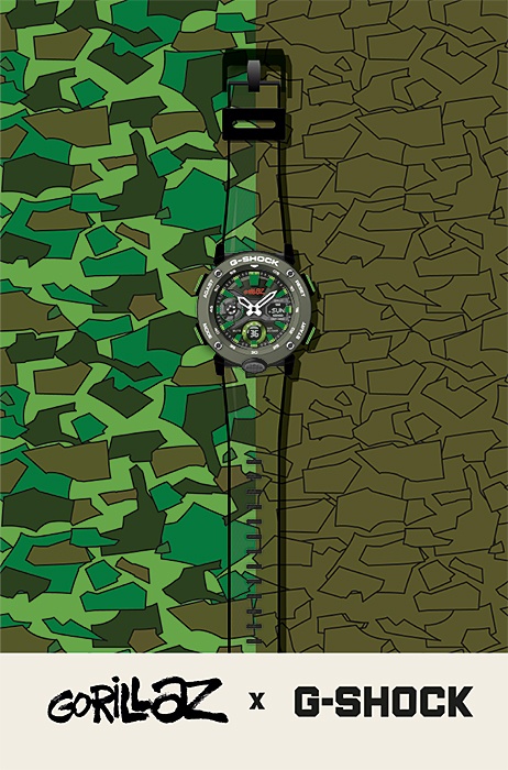 Casio G-Shock x Gorillaz