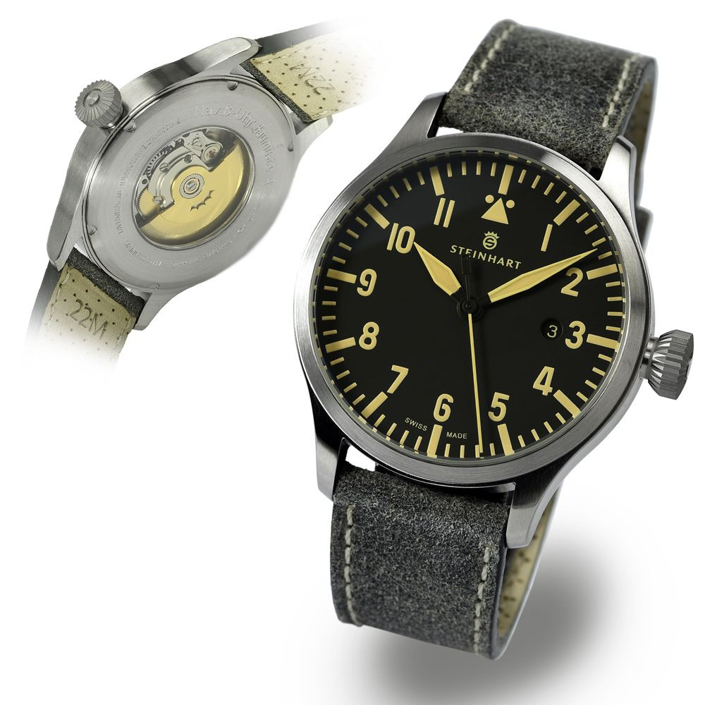 Steinhart Nav B-Uhr Date Vintage Steinhart Nav B-Uhr Date Vintage