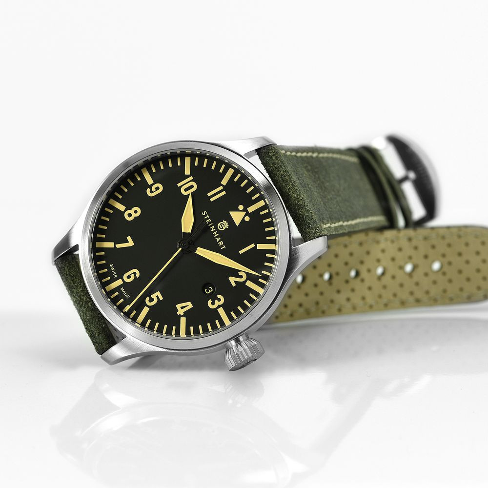 Steinhart Nav B-Uhr Date Vintage Steinhart Nav B-Uhr Date Vintage