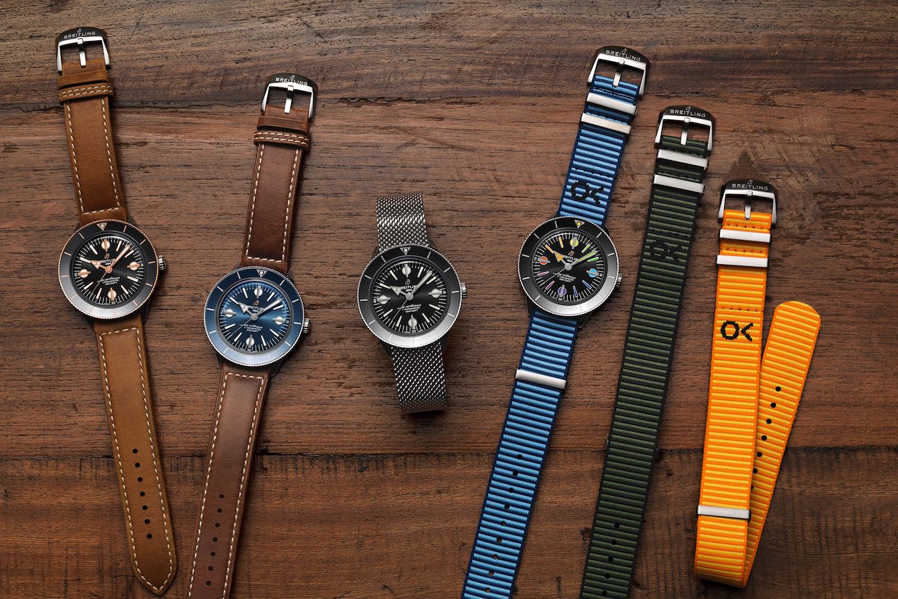 Breitling Superocean Heritage ’57 Capsule Collection เพิ่มความสนุกบนความหรู Superocean Heritage ’57