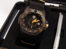 Luminox Navy SEAL XS.3501 Gold Set