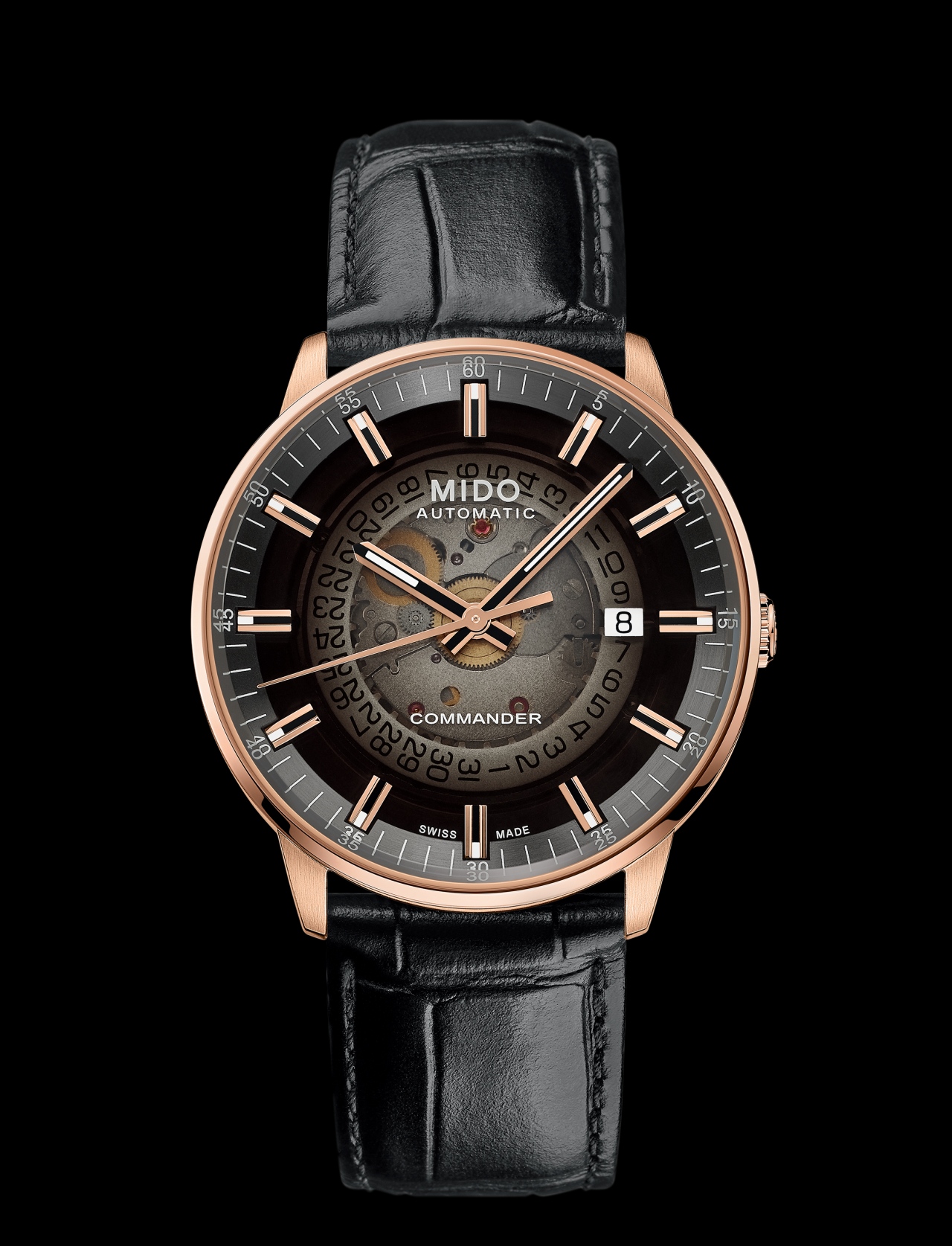 Mido Commander Gradient เติมความสปอร์ตบนหน้าปัดใส Mido Mido