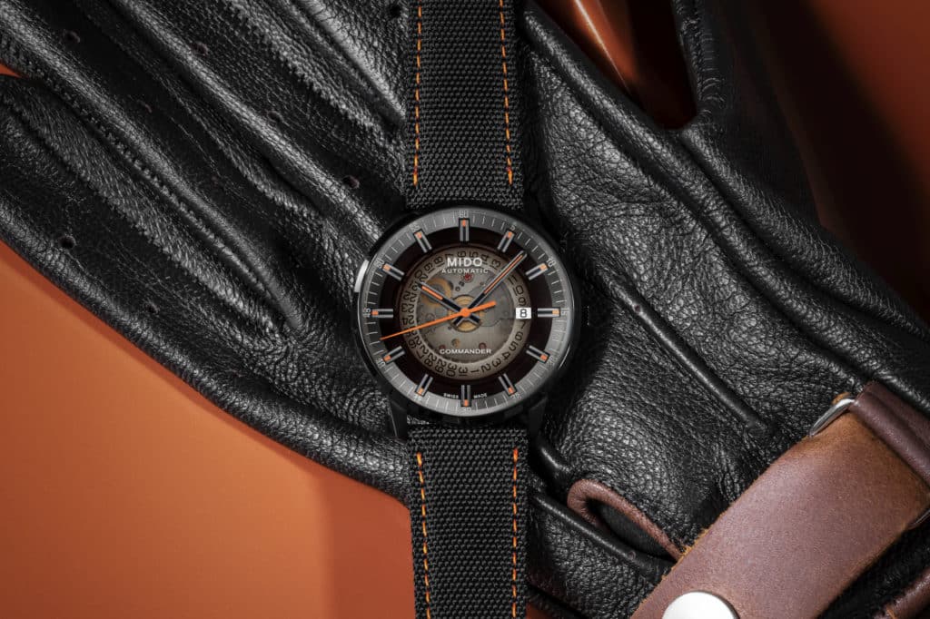 Mido Commander Gradient เติมความสปอร์ตบนหน้าปัดใส Mido Mido