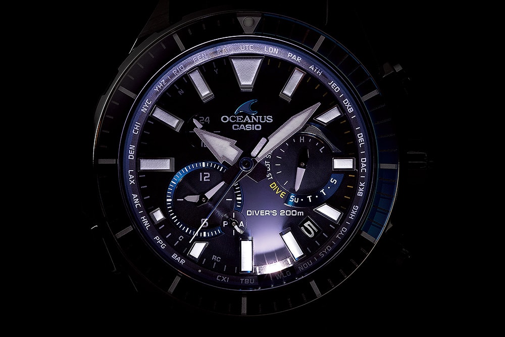 Casio Oceanus Cachalot OCW-P2000 Casio Oceanus Cachalot OCW-P2000,Frogman