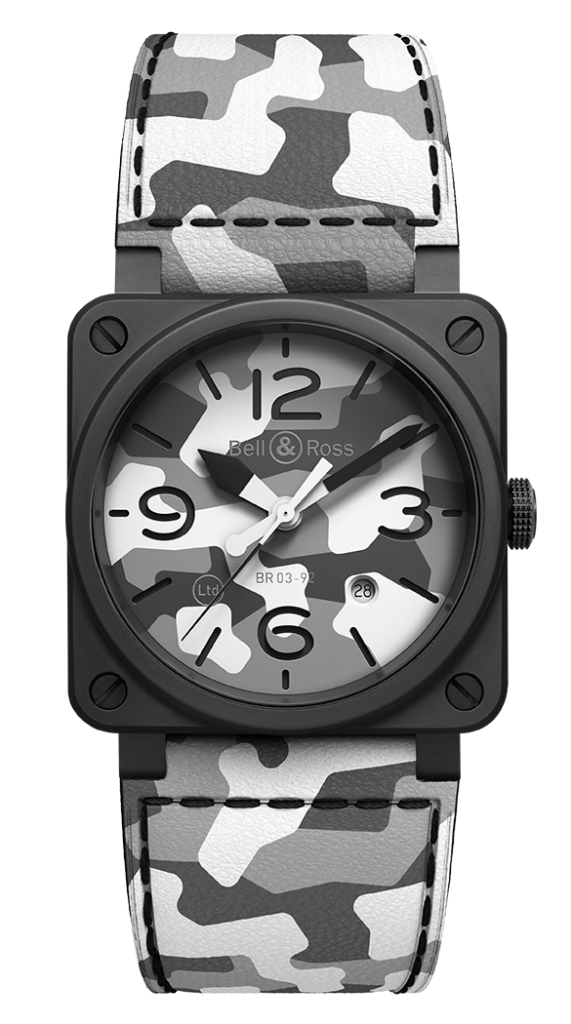 BR03-92 White Camo BR03-92 White Camo