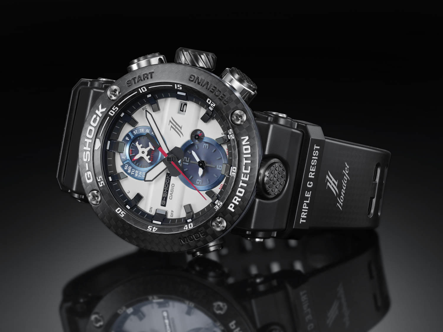 Casio G-Shock GWR-B1000HJ นาฬิกาที่มีแรงบันดาลใจจาก HondaJet Casio G-Shock GWR-B1000HJ