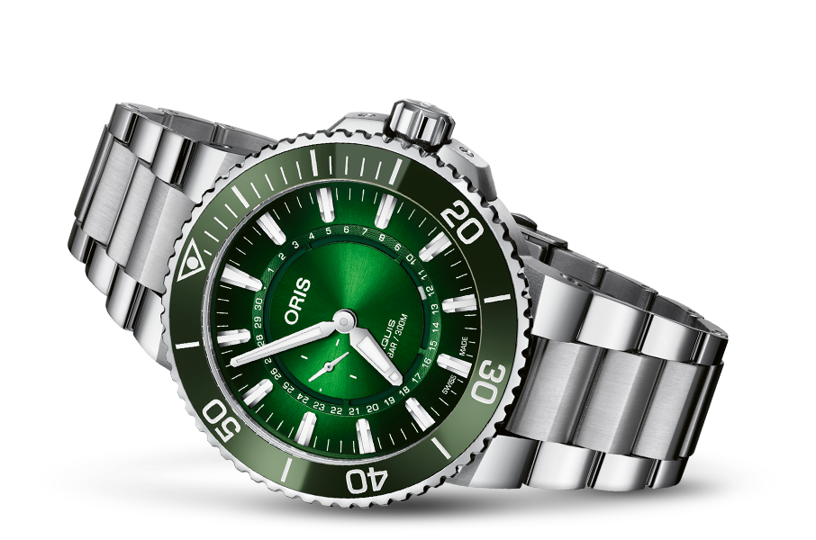 Oris Aquis Hangang Limited Edition สีเขียวเพื่อความสะอาดของแม่น้ำ Hangang Oris Oris