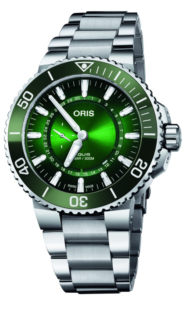 Oris Aquis Hangang Limited Edition สีเขียวเพื่อความสะอาดของแม่น้ำ Hangang Oris Oris