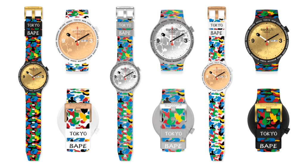 SWATCH x BAPE 2020