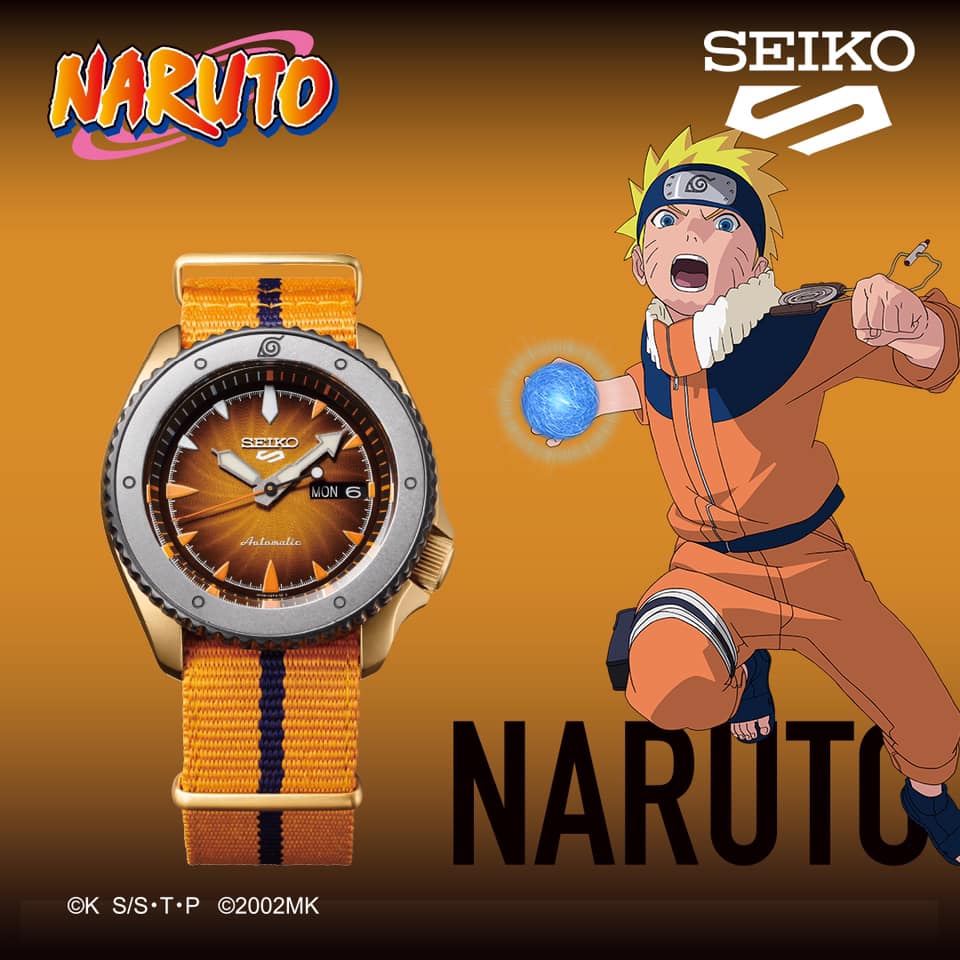 Seiko 5 sports Naruto