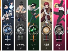 Seiko 5 Sports x Naruto & Boruto