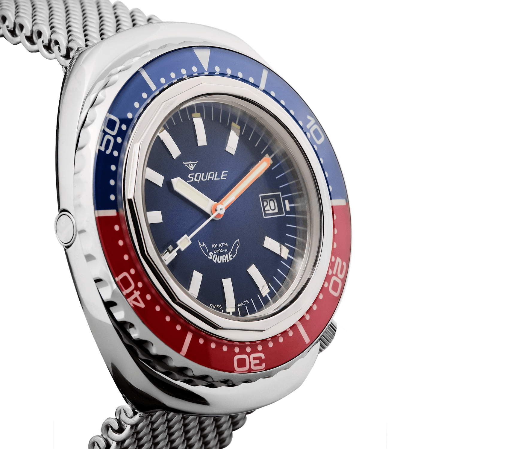 Squale 2002-A Blue-Red