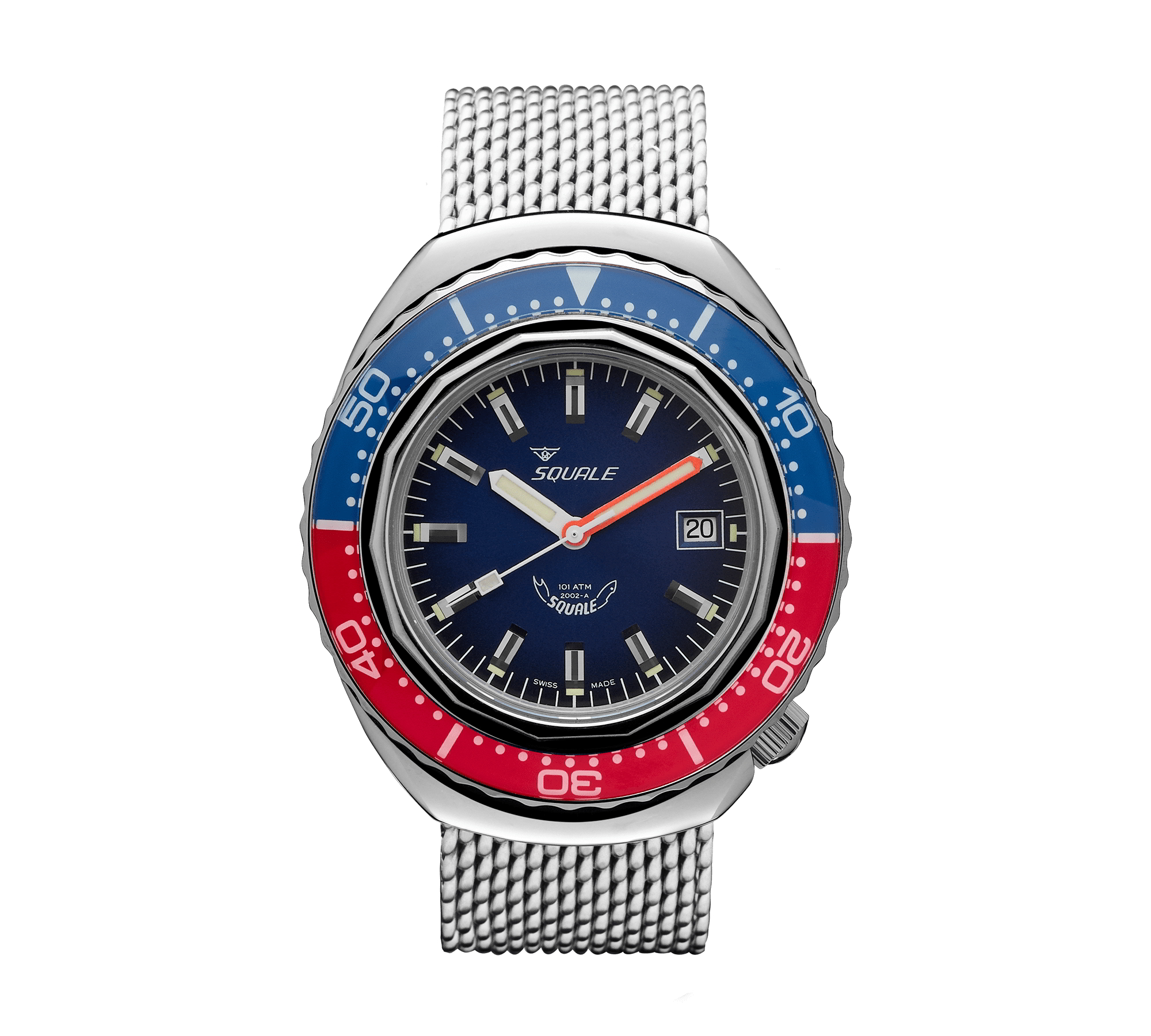 Squale 2002-A Blue-Red
