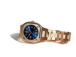 BellRoss BR05 Blue Gold