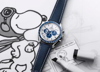 Omega Speedmaster Silver Snoopy Award 50th Anniversary