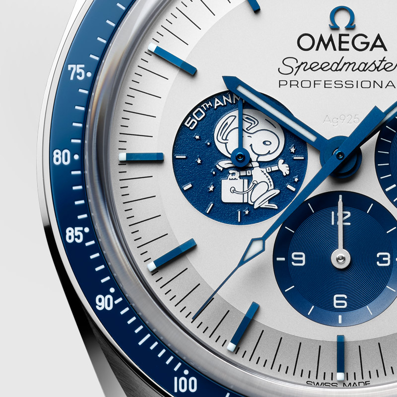 Omega Speedmaster Silver Snoopy Award