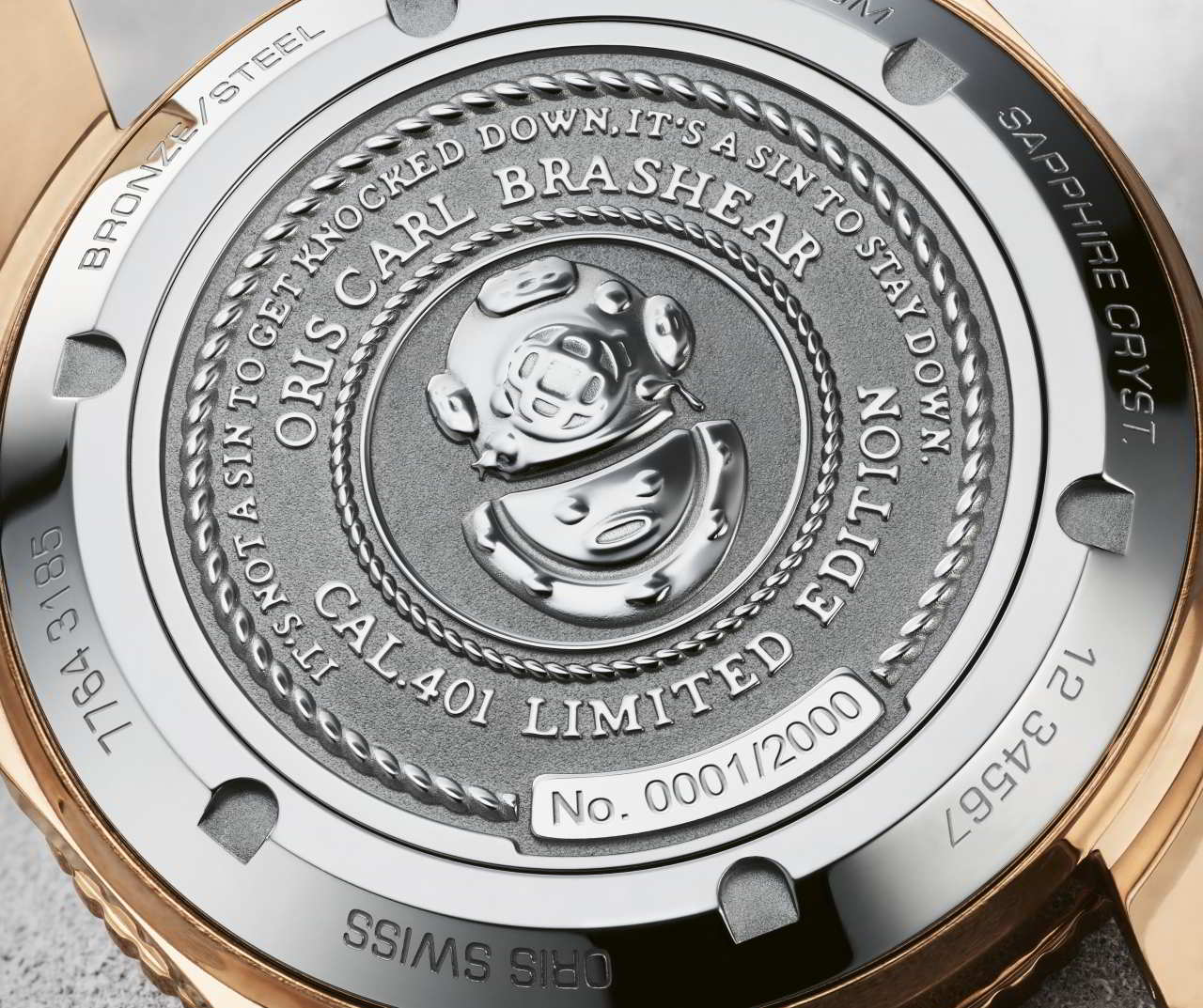 Oris Carl Brashear Calibre 401