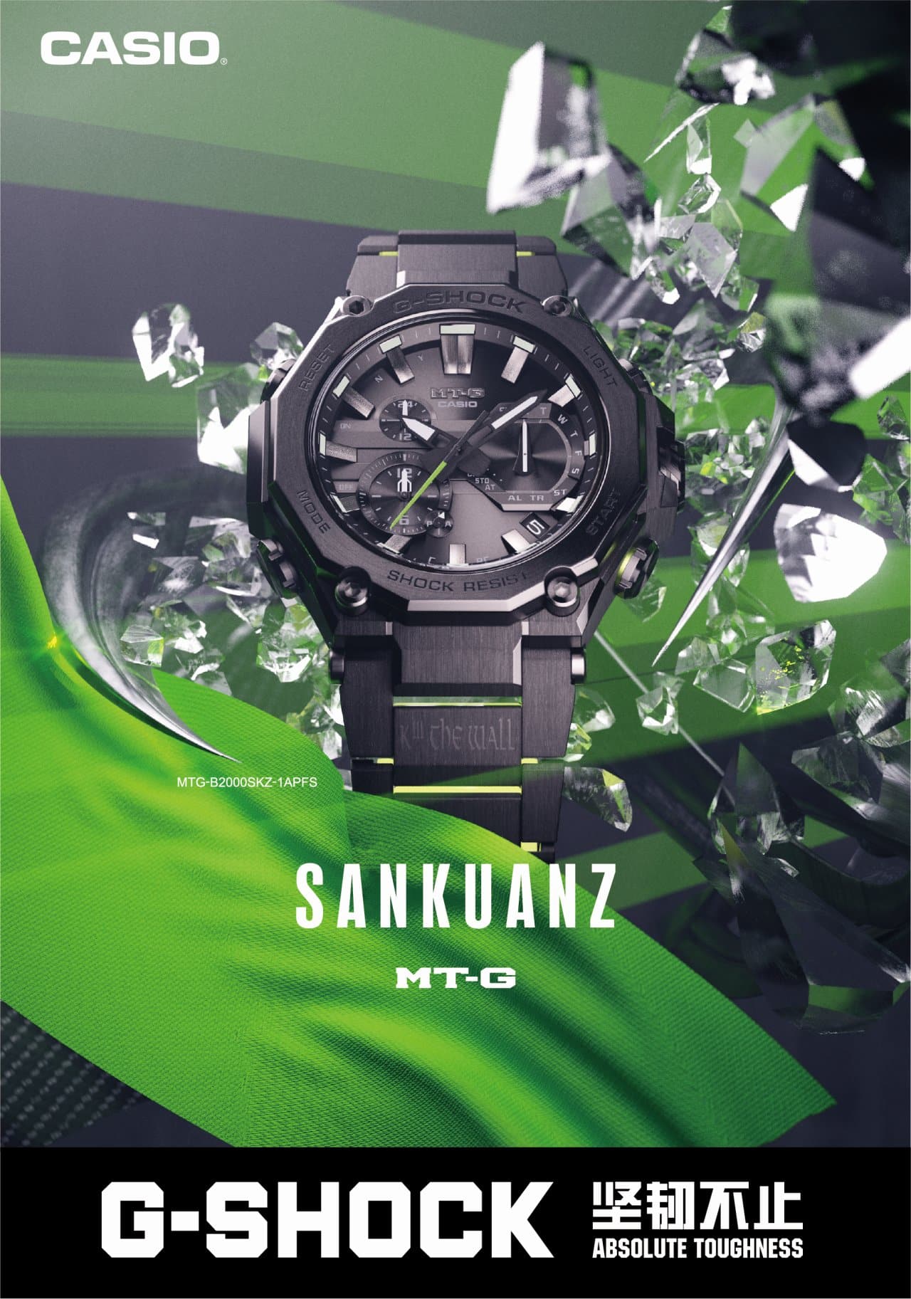 Casio G-Shock MT-G x SANKUANZ