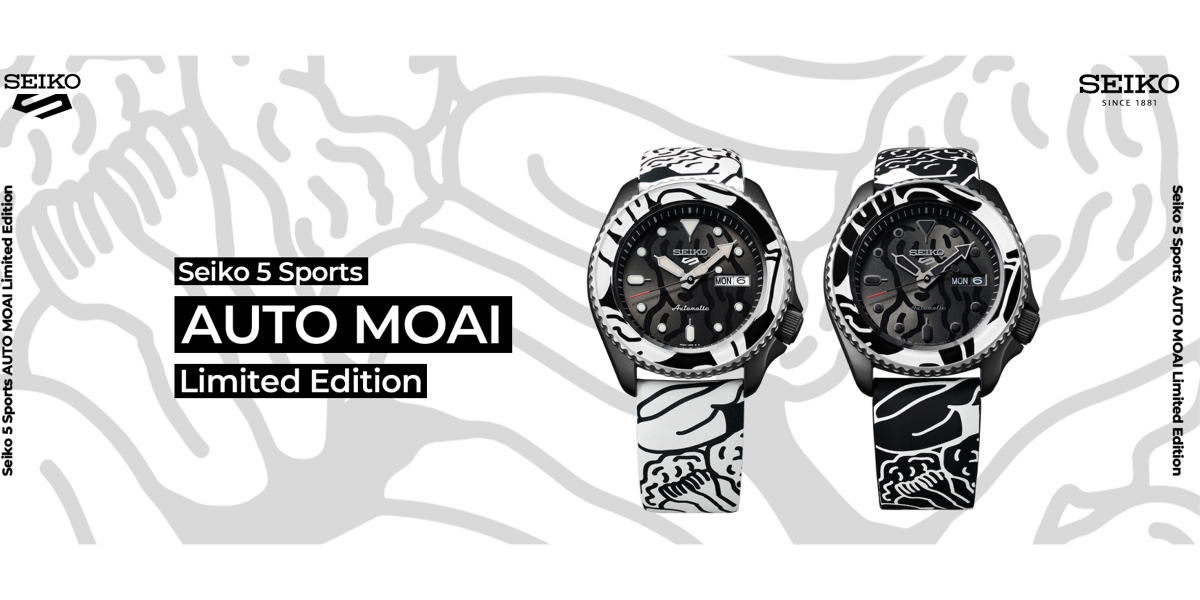 Seiko 5 Sports AUTO MOAI Limited Edition