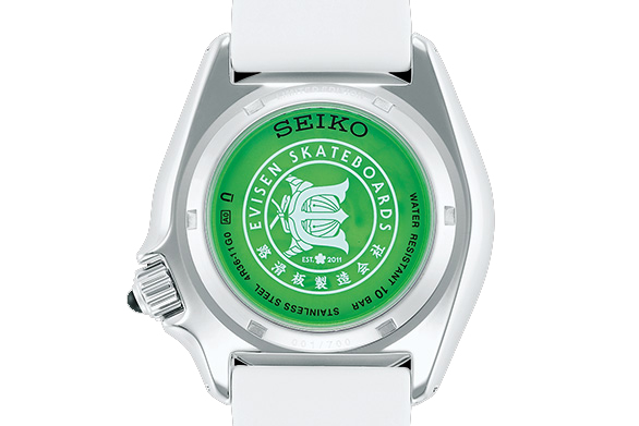 Seiko 5 Sports x Evisen Skateboards
