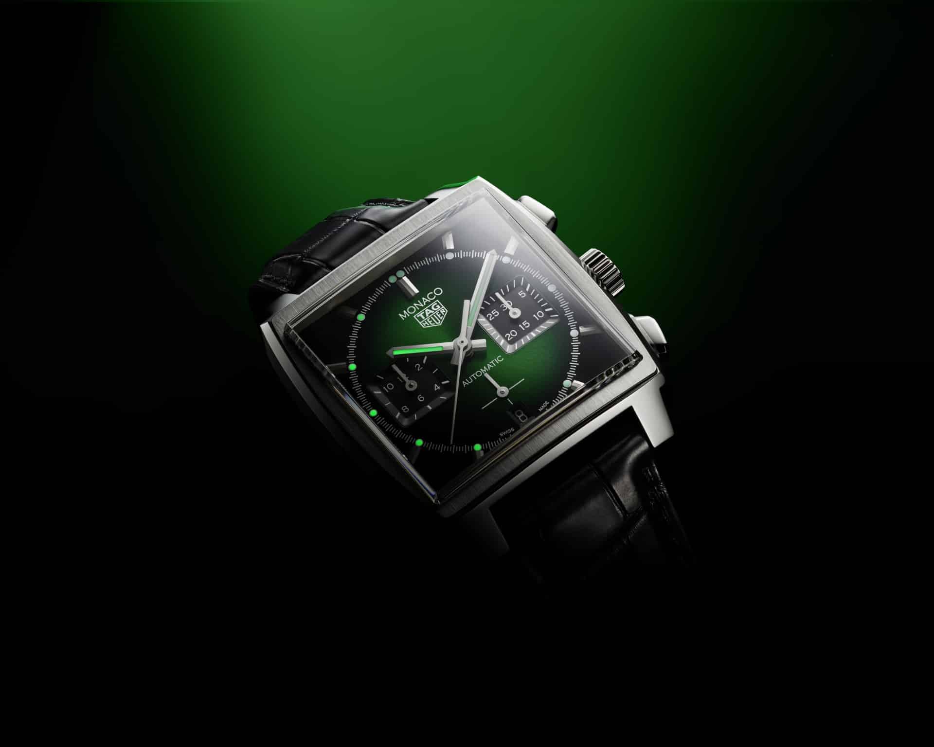 TAG Heuer Monaco Chronograph Green Dial