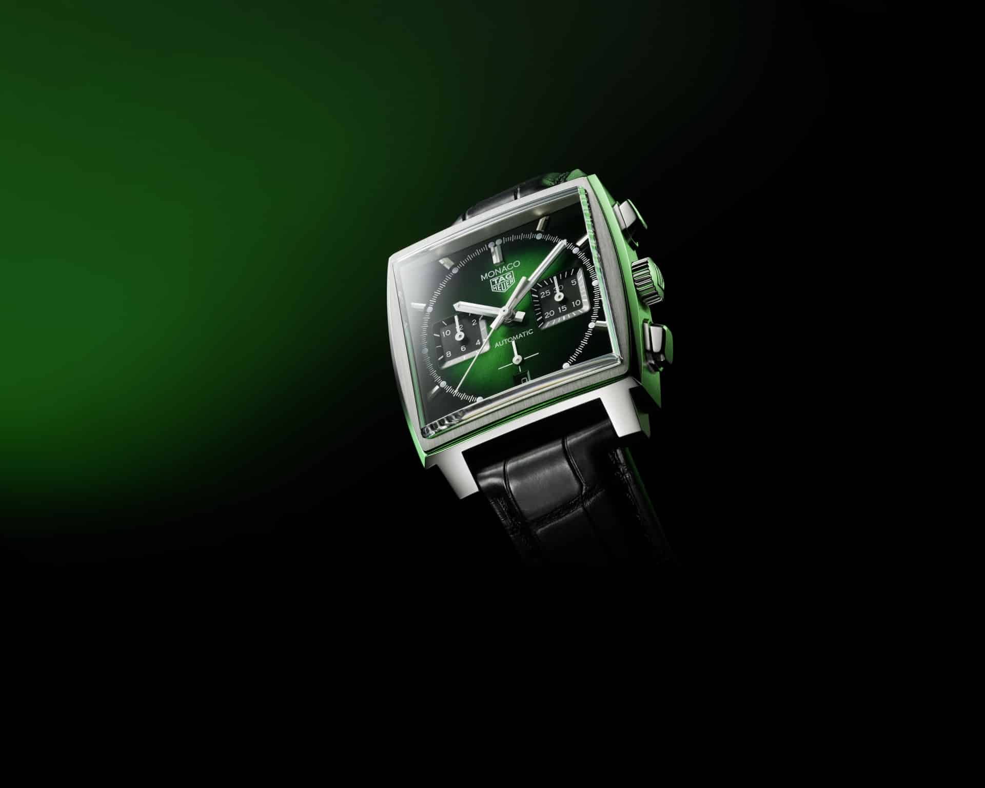 TAG Heuer Monaco Chronograph Green Dial