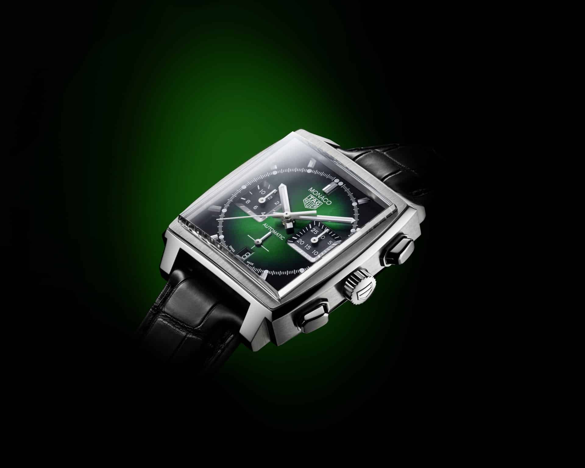 TAG Heuer Monaco Chronograph Green Dial